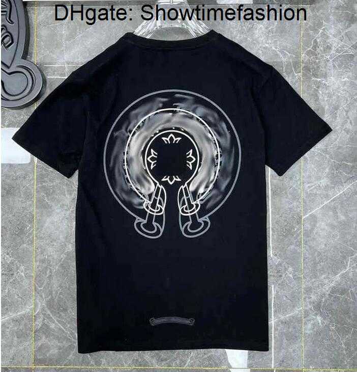 

New Ch Classic Mens t Shirt Highs Quality Brand Letter Sanskrit Cross Pattern Sweater T-shirts Designers Pullover Tops Cotton Tshirts Hearts Original, 19