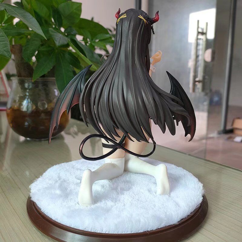 Gun Toys 17cm Skytube Charm Anime Sexy Girl Figure Taya Koakuma Akuma Maid ver 1/6 Pvc action Figurine Adt Collection Model C251117-image-1085000428