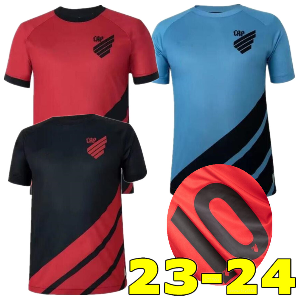 

2023 2024 Athletico Paranaense soccer jerseys Malos Romero Home and away Third shirts 23 24 Cirino Fernandinho men 3rd football shirt