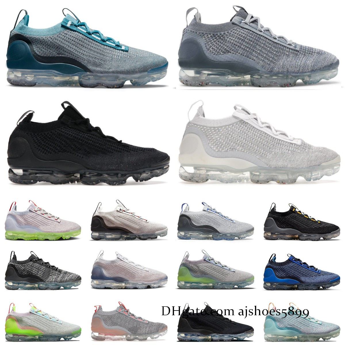 

2021 Vapores 5.0 Casual Shoes Air Fly knit FK Triple Black Anthracite Trainers Metallic Silver Oreo Game Royal Day to Night Lilac Grey Cushioned running shoes Sneaker, Box