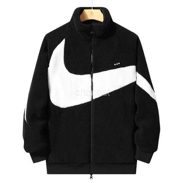 

cashmere Thick Designer Coats Jacket Lamb Style Mens Womens Windbreaker Coat north Winter Jackets With Zippers Letter embroidery Cardigan Outwears 3XL 3 KST9