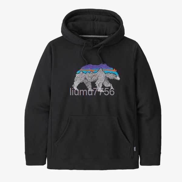 

Men's Hoodies Sweatshirts Mountain Tricolor Brushed Fashion Women Men Designer Patagonias Letter Print Sweatshirt Casual Jacket Pants 90WY
