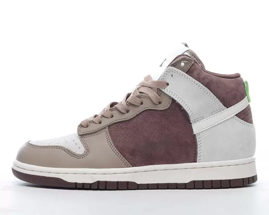 

2023 Basketball Shoes DnK High Light Chocolate Khaki Skateboard Shoes Sports Shoes White Outdoor Sneakers Send With Box