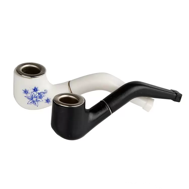 

smoke kit 60mm super mini plastic smoking small smoking pipe creative filter cigarette hand pipe holder portable material plastic metal free shipping dab rig