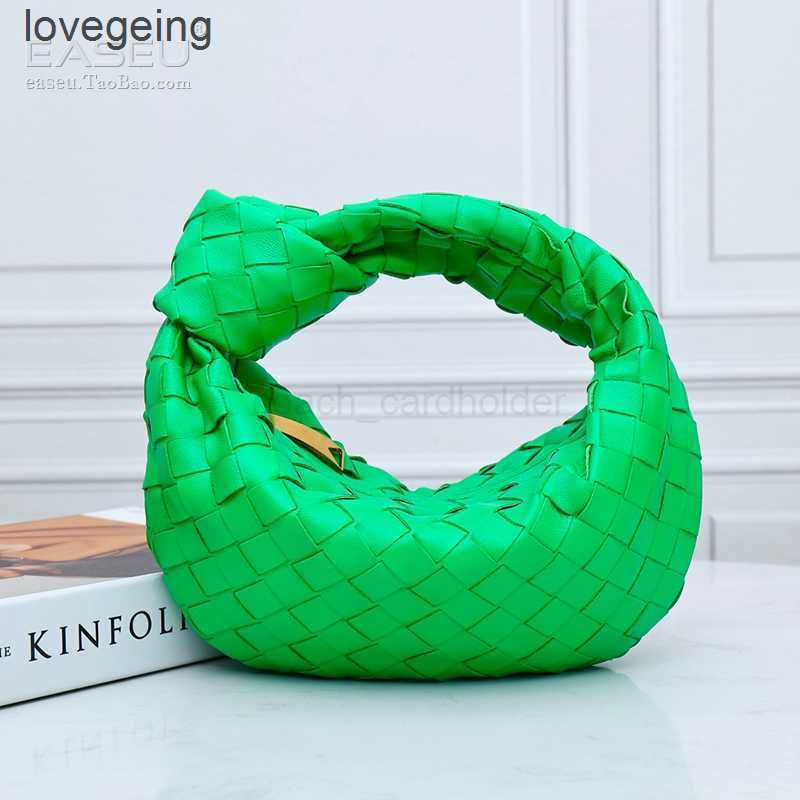 

Knitted Designer 2023 Women's Purse Bags Venetas Sheepskin Jodies Mini Jodie Candy Handbag Fashion Bottegas Bag Mvcy, Bright red