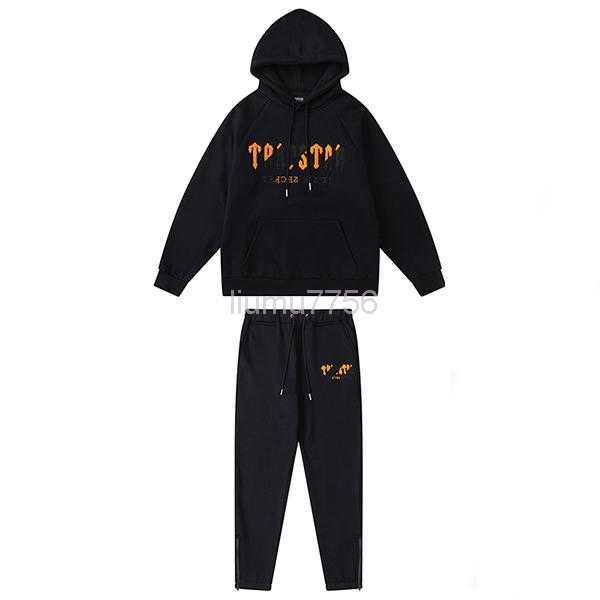 

8 Styles Trapstars Hoodies Towel Embroidery mens hoodie High Quality Designers Clothing Europe and American style sweatshirt Designer Hoodie tra UILA, Green-black suit -- grey