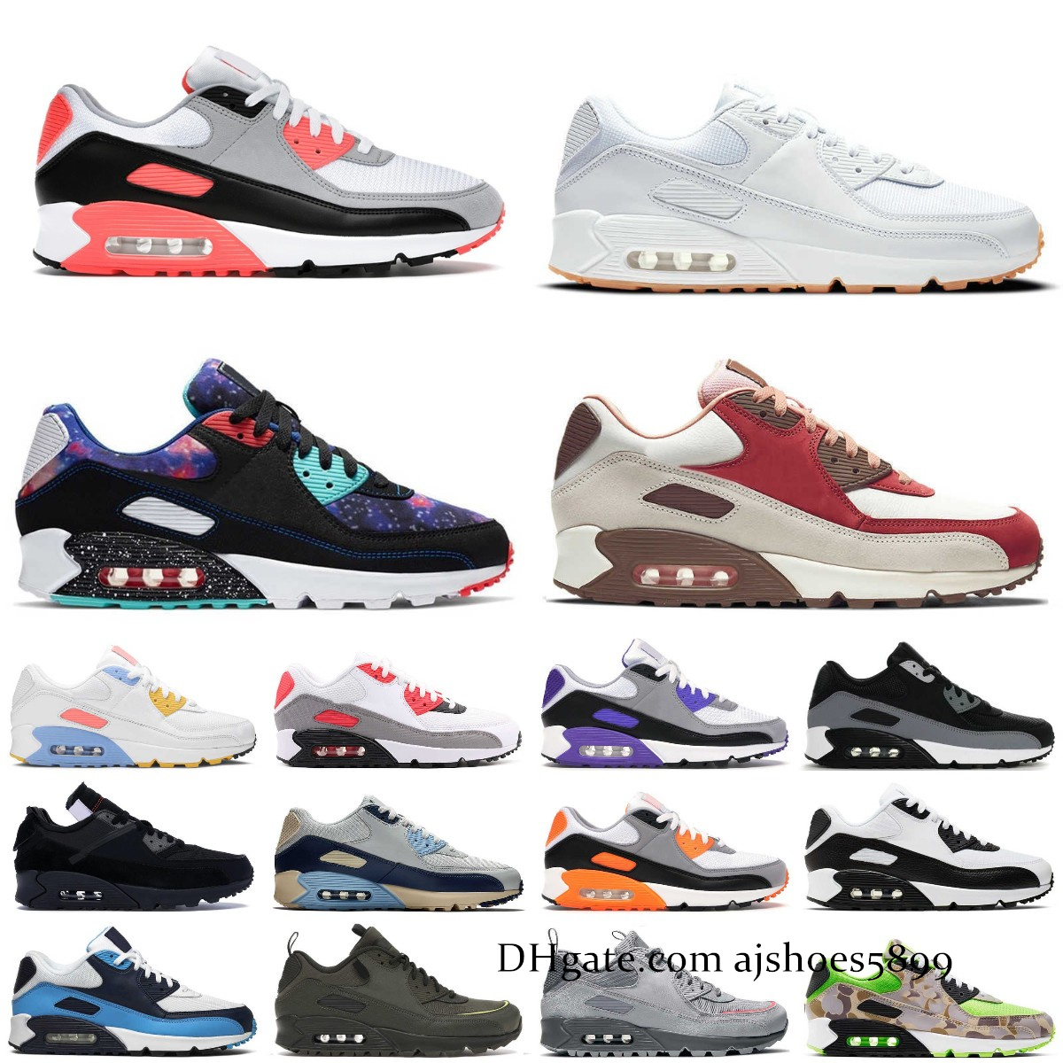 

air Running Shoes Trainers Sneakers Black Trail Team Og Sports Bred Lucha Libre Barely Rose Peace Valentines Day Surplus max Men Women 90 90s, Box