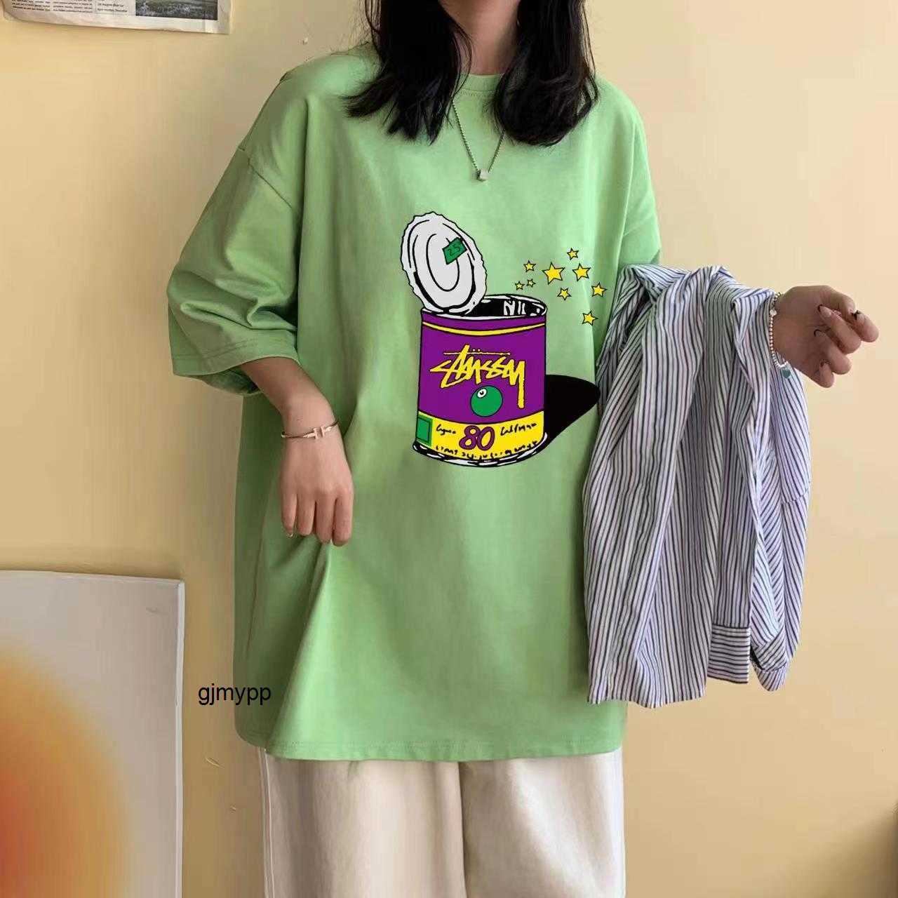 

Men' T-Shirts 2023 Summer ins Fashion Retro Street Sanskrit Letter Print Loose Personalized Short Sleeve and Women' Cotton T-shirtBLO1