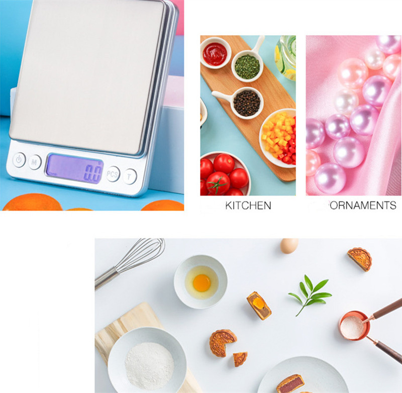 

Top Quality Electronic Digital Scale Kitchen Scales Jewelry Weigh Scale Balance Gram LCD Display Scale With Retail Box 500g/0.01g 3KG/0.1g Dropshipping