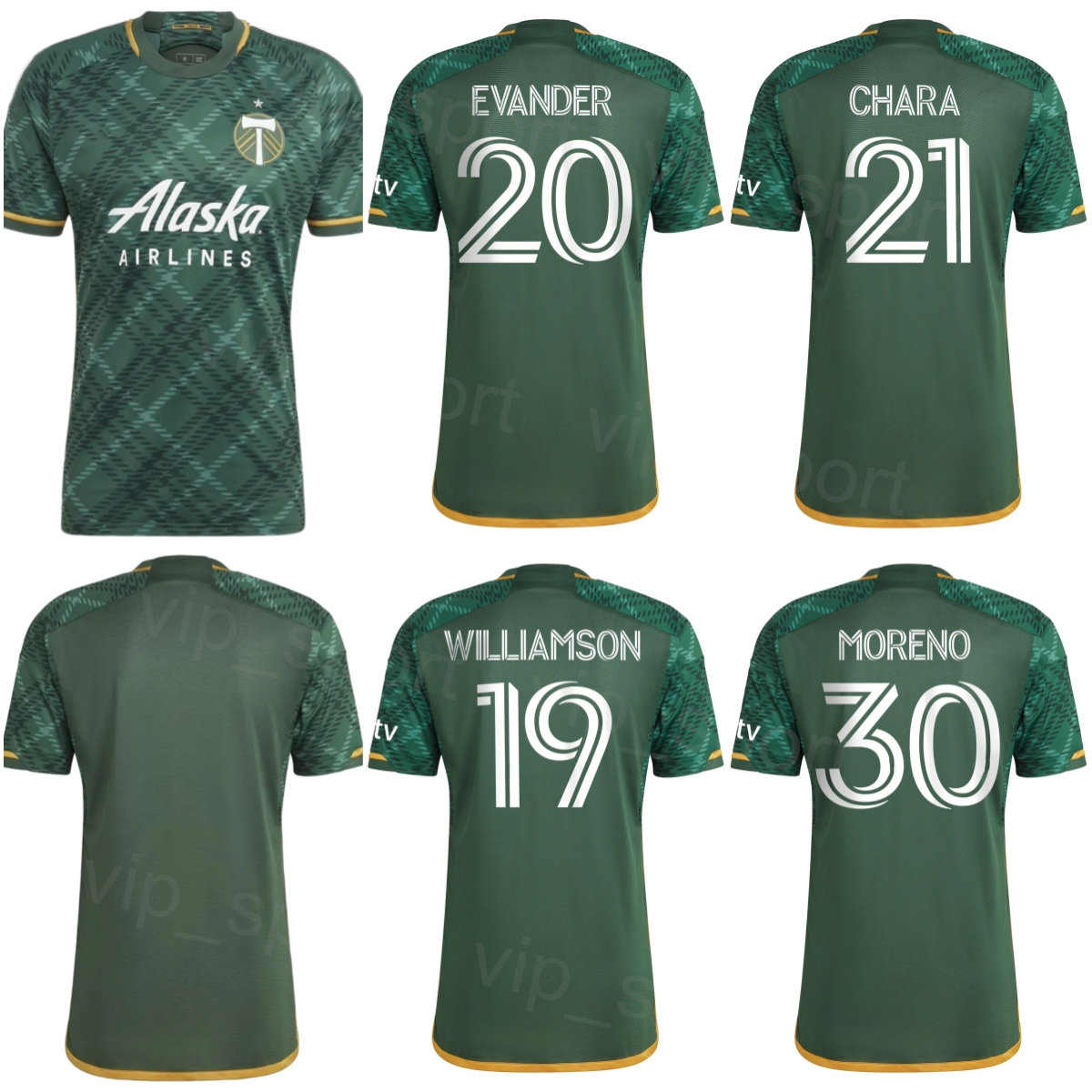 

Portland Timbers Soccer Jerseys 18 Zac McGraw 19 Eryk Williamson 5 Claudio Bravo 13 Dario Zuparic 29 Juan Mosquera 33 Larrys Mabiala Football Shirt Kits 2023-24 FC, Green