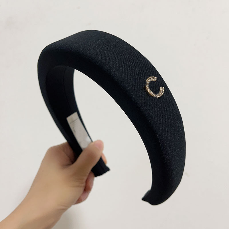 

Korean Letters Cross Knotted Headbands Vintage Retro Charm Women Hair Hoop Wide Edge Vintage Accessories