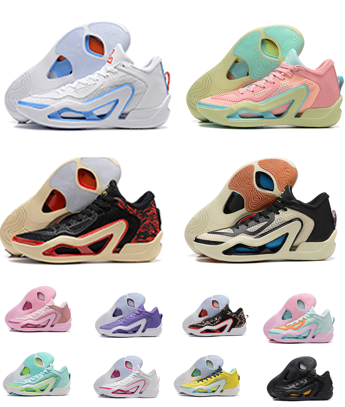 

TATUM 1 Basketball Shoes Dropping Accepted Jayson Tatum Dropping Own Signature Sneakers Zoo ARCHER AVE Barbershop Pink Lemonade Men Shoe kingcaps popular