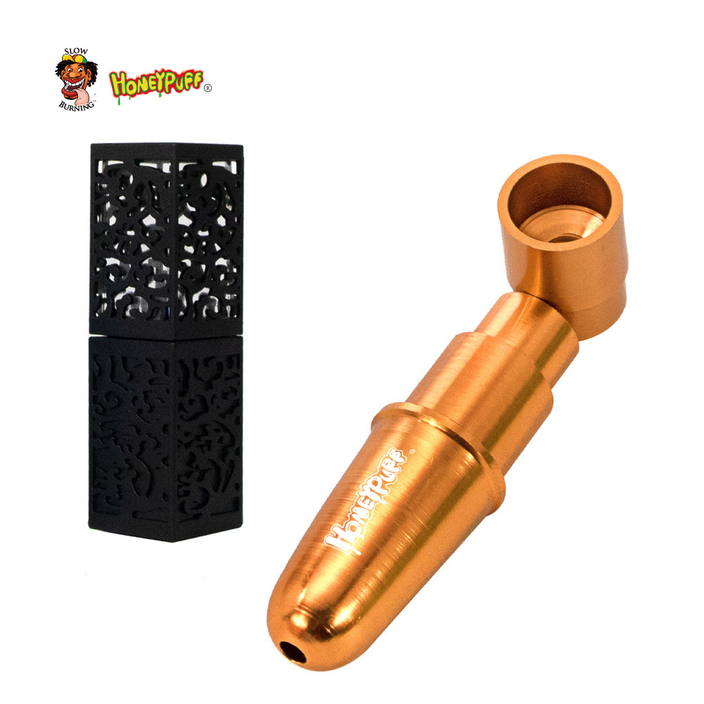 

Detachable Tobacco cigarette metal pipe smoking Pipe Case Portable 63 MM Metal Dry Herb Bowl Smoke tool