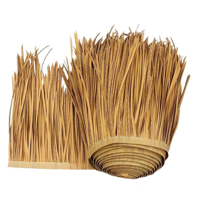 

Other Event Party Supplies DIY Straw Roof Carpet Trim Artificial Mat Palm Thatch Rolls Deck Decor Decorate Roofing Panel Tiki Bar Hut Blind 230410