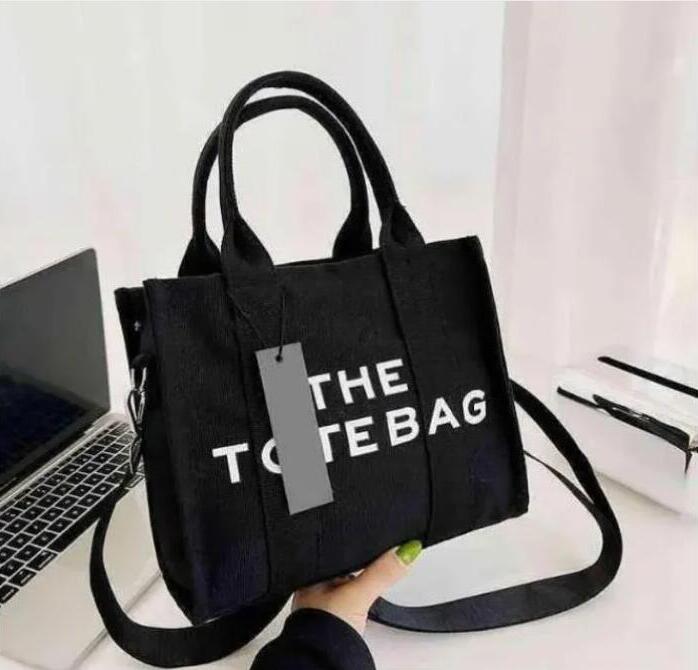 

marc the tote bag canvas designer handbags Large Capacity Shoulder women Shopping Tote Bags Messenger Letters Print 2207, Customize