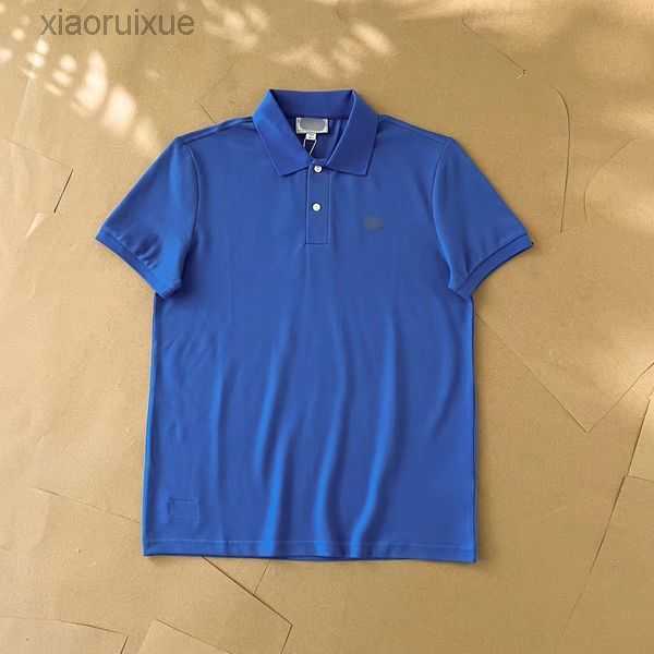 

Men' Polos Cotton Polo Shirt Short Sleeve Loose Solid T-shirt High Quality Paul 130YU5