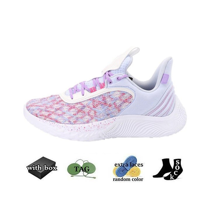

Designer Basketball Shoes Curry 9 Men Iron Sharpens Flow Pink Blue Grey White Red Sneakers Mens Black Fashion Cool Trainers Curry 9 9s Sneakers With Box
