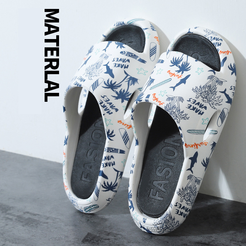 

2023 Outdoor Slippers two wear cave shoes summer tide to match the breathable beach sandals backtracking men and women, 11