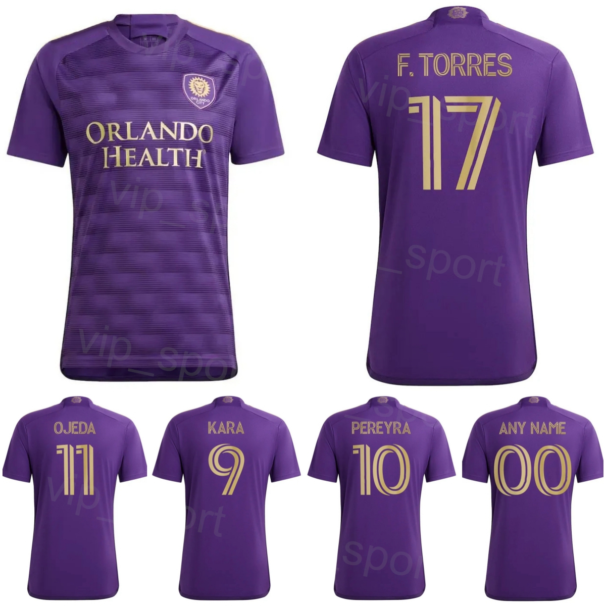 

SC Orlando City Jerseys Soccer FC 3 Rafael Santos 6 Robin Jansson 24 Kyle Smith 25 Antonio Carlos 15 Rodrigo Schlegel 10 Mauricio Pereyra Football Shirt Kits 23-24, Purple
