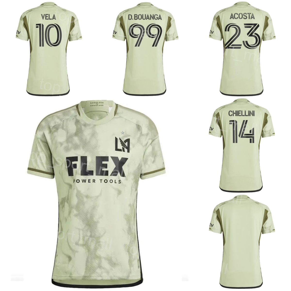 

Soccer LAFC Los Angeles FC Jerseys BOUANGA TILLMAN VELA CIFUENTES OPOKU MURILLO PALACIOS HOLLINGSHEAD McCARTHY CHIELLINI LONG ACOSTA Football Shirt Kits 23-24, Green