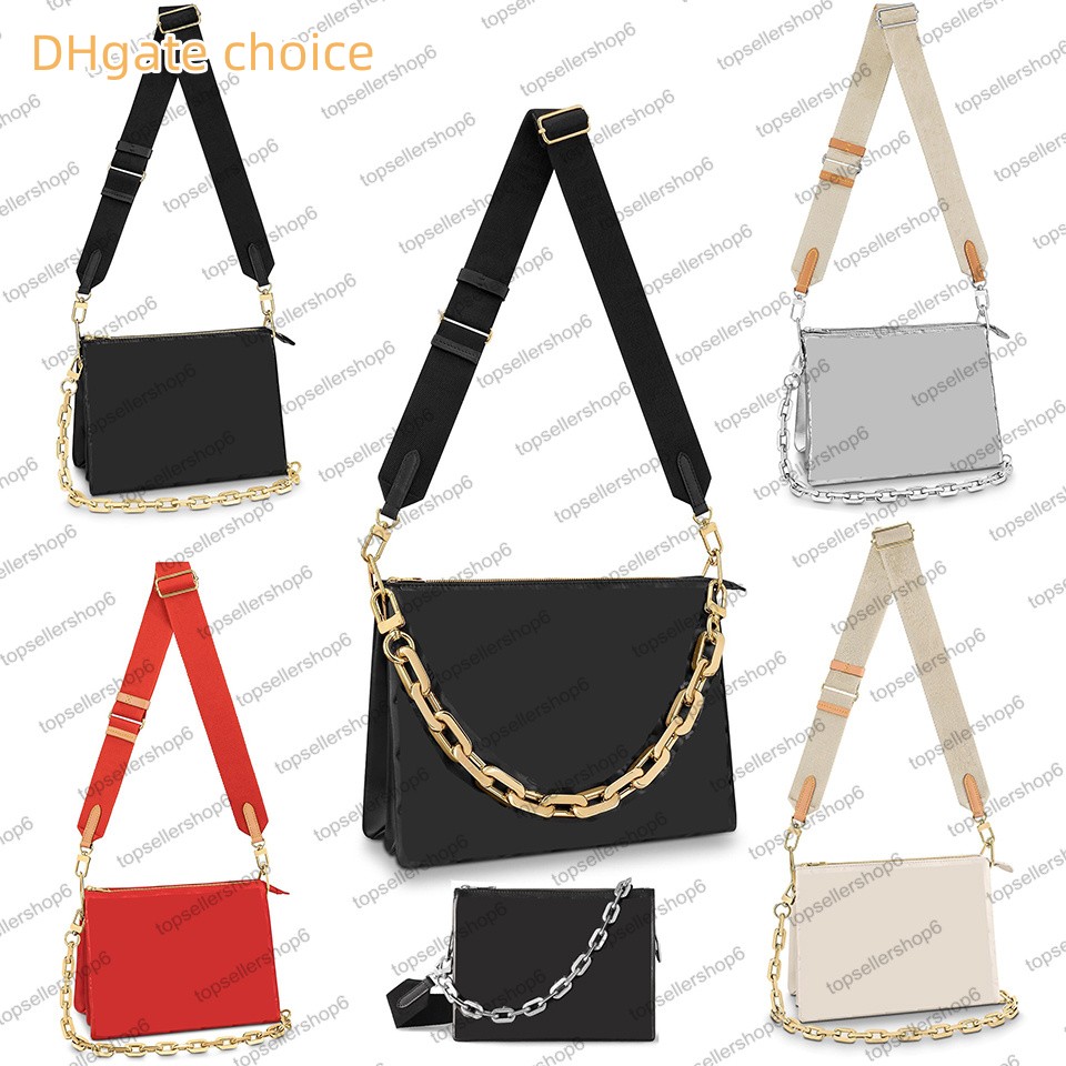 

COUSSIN BB PM MM women bag genuine calf leather embossed Silver Gold Chain carry Purse clutch crossbody handbag shoulderbag tote 22 Colors, Customize