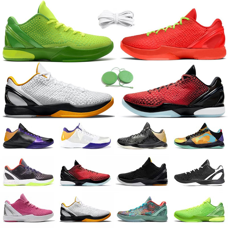 

6 5 Proto Mens Basketball Shoes Sneaker Mambacita Reverse Grinch Del Sol All Star 6s Big Stage Alternate Bruce Lee Chaos Prelude 5s Men Trainers Sports Sneakers 40-46, Color#7