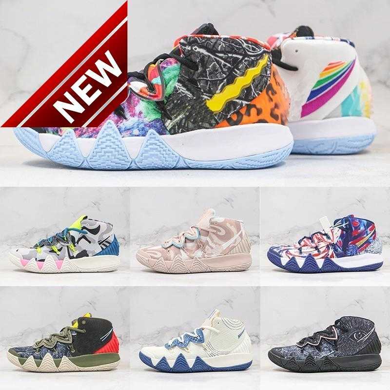 

OG Shoes Kybrid S2 EP Des Chausures What The Kyrie Neon Camo Mens Basketball Desert Camo Sashiko Pack Men Sports Trainer Sneakers 7-12