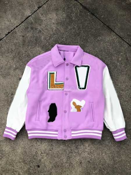 

Vintage Mens Jackets Baseball Brand L Bomber Coats Letter Embroidery Autumn Men Hip Hop Loose Varsity NQ3S keep warm x xl  1 C2B1, 01