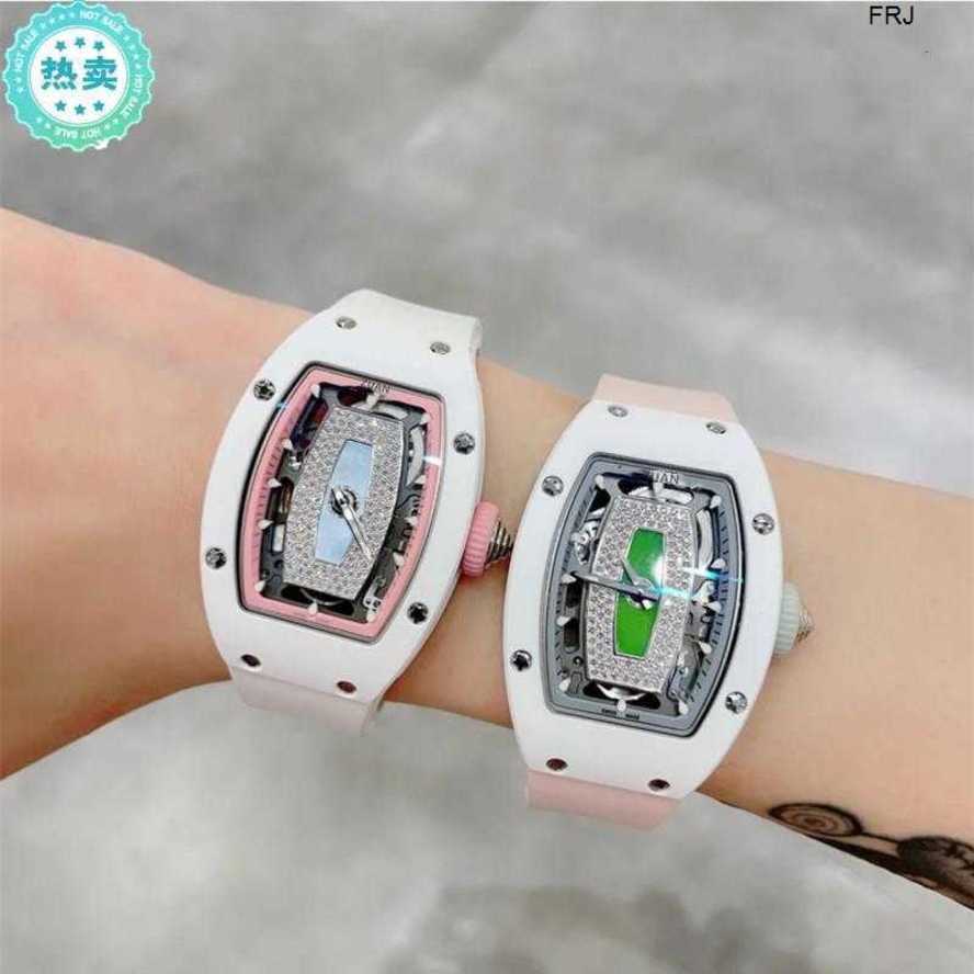 

Designer Watches Richads Milles Zuan Richads Womens Multifunctional Rm0701 Personalized Automatic Mechanical Miller Ceramic Wristwatch Frj QT3G, Item 17