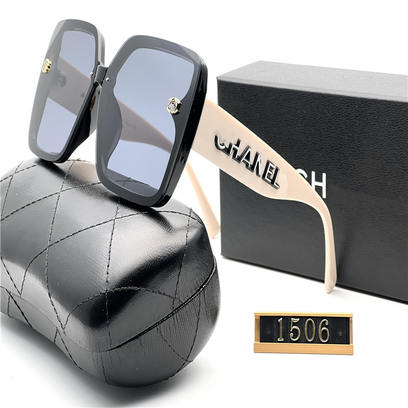 

Fashion Classic Designer Sunglasses For Men Women Sunglasses Luxury Polarized Pilot Oversized Sun Glasses UV400 Eyewear PC Frame Polaroid Lens 1506