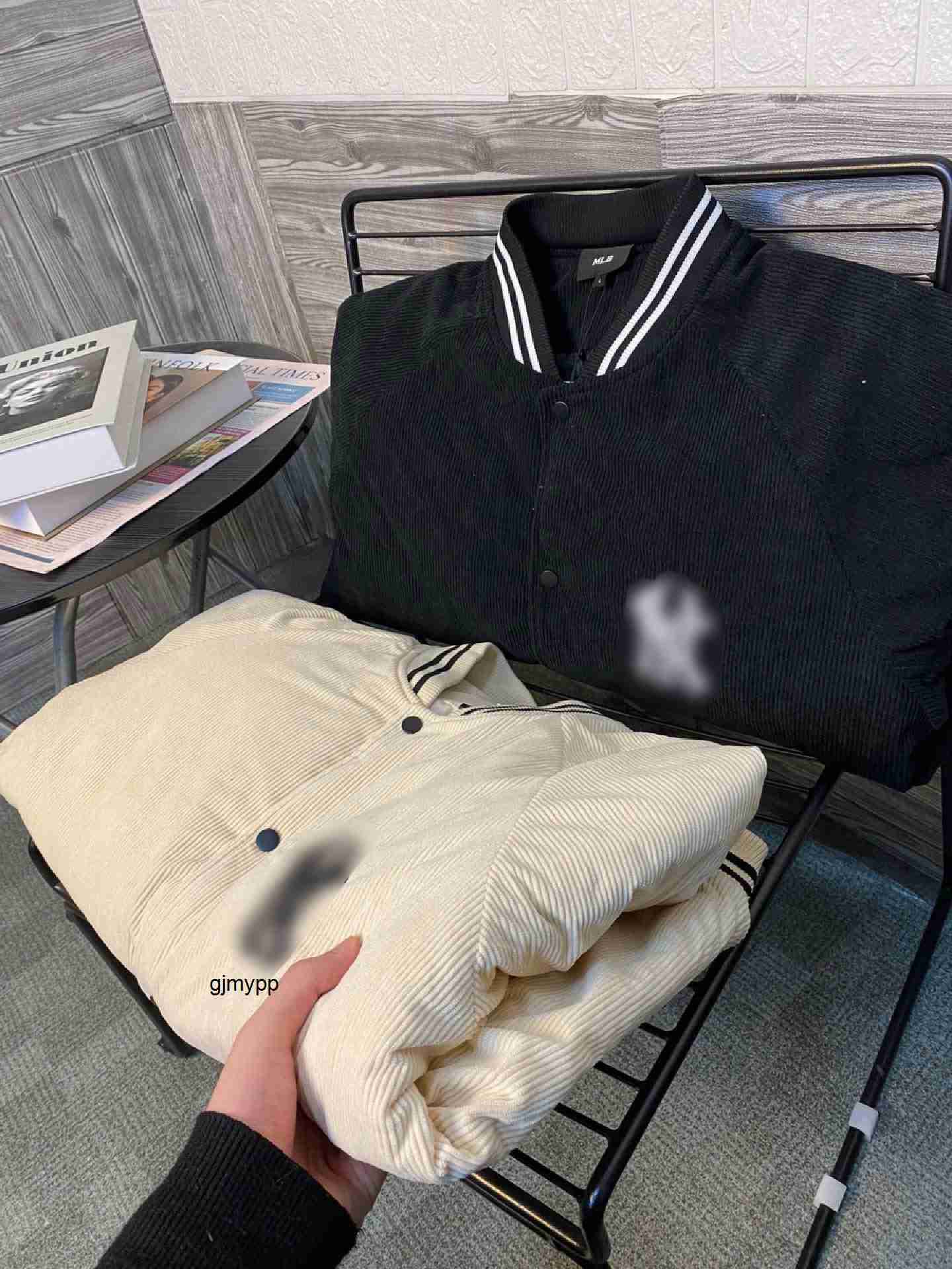 

Men' Jackets Baseball Autumn Winter Fashion Handsome Versatile Hatless Short Contrast Large Pocket TopW6AI