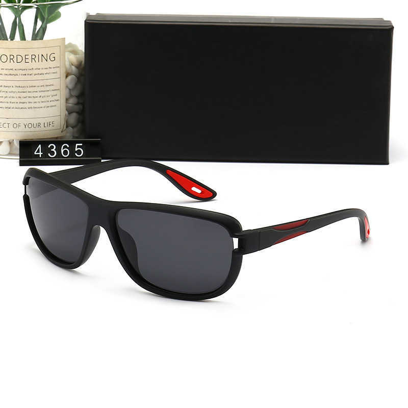 

Designer Black Fashion Sunglasses Lunette De Soleil Paris Unisex Polarised Sunglasses Leisure Holiday Eyeglasses 4365 AAA1.1