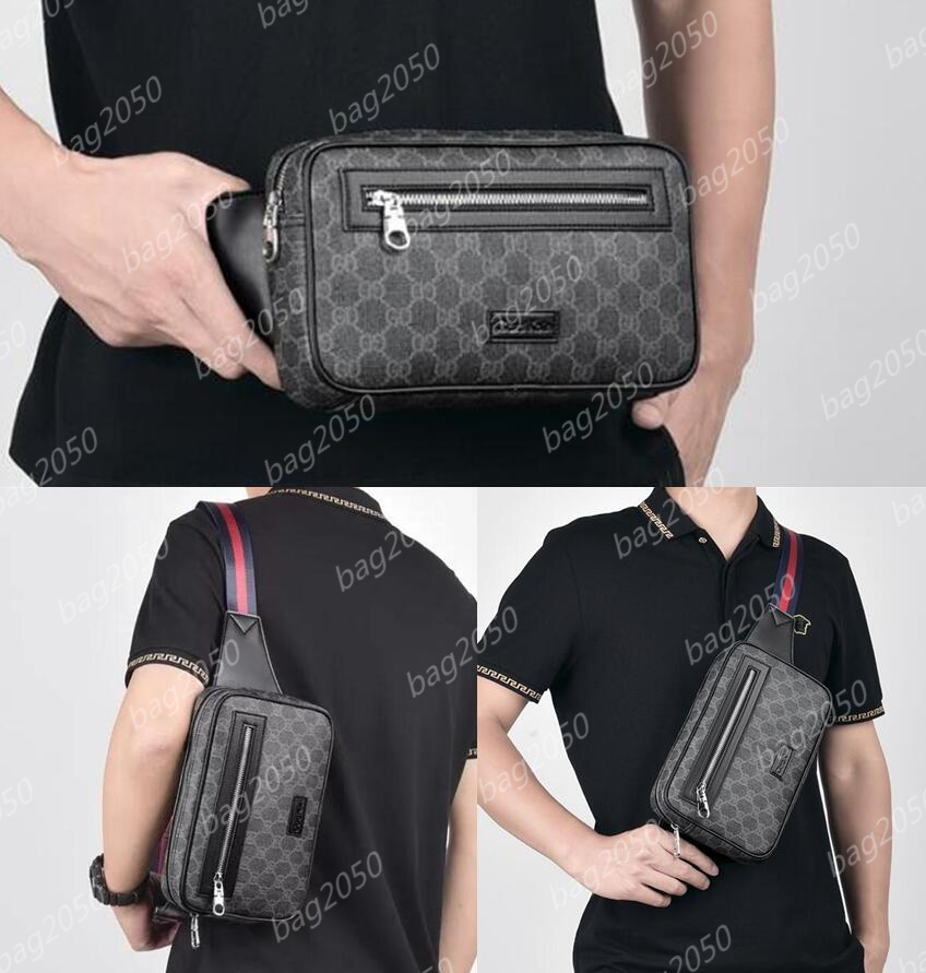

2023 Men Women fanny packs designer belt Waist Bag Leather Sport Runner Fanny Pack Belly Waist Bum Bag Fitness Running Belt Jogging Pouch Back Grid Bags, As photo
