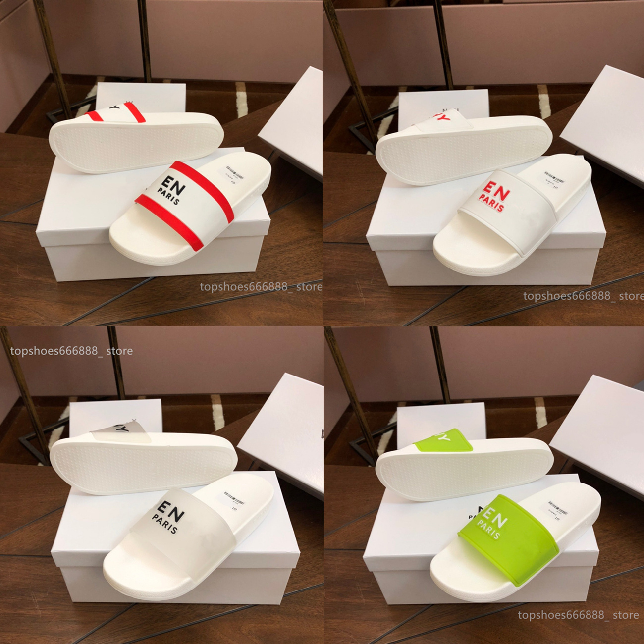 

Paris 2023 Luxury designer Slippers For Men Women shoes Lightweight Soft Flip Flops Summer Slippers Brand Fashion Home Indoor House Sandal Man Slides 45, G30 high quality