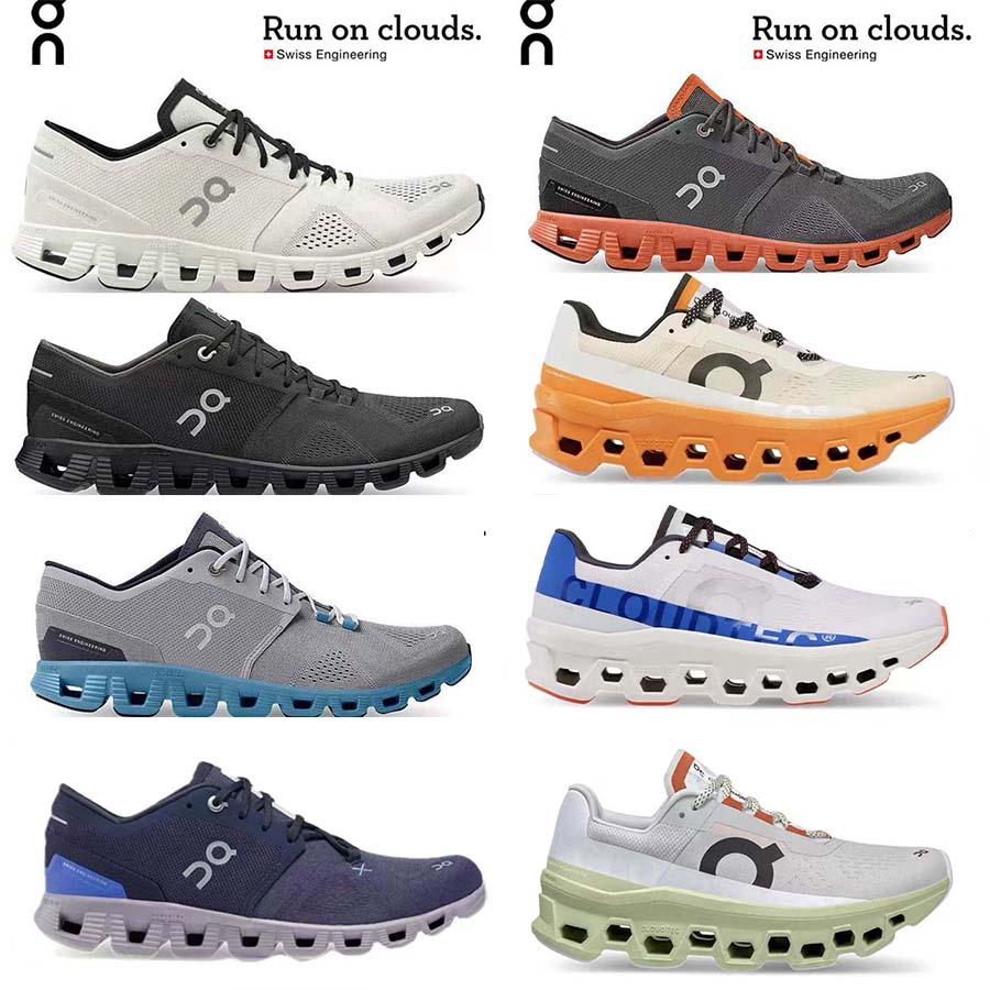 

Mens Womens Luxury Casual Shoes Running Triple On Cloud Black White Protection Pack Pink Rain Cloud Phantom Sea Salt Sail Designer Bowling ON Sneakers Man Trainer, #14