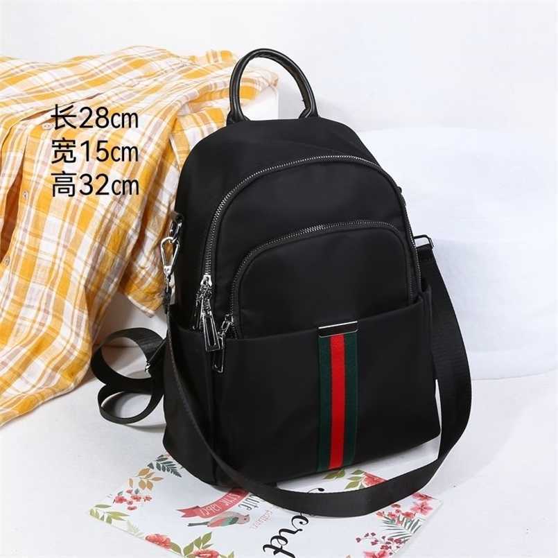 

Designer bag Olesa 8968 series Oxford cloth backpack fashion versatile travel bag Qingxin college style large backpack factory outlet, Figure 1