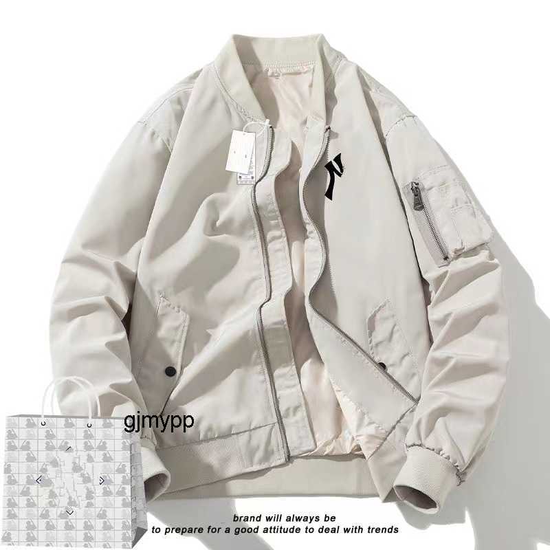

Men' Jackets Baseball suit men' and women' spring autumn American fashion high street jacket ruffian hsome couple' work coatQIVP, White