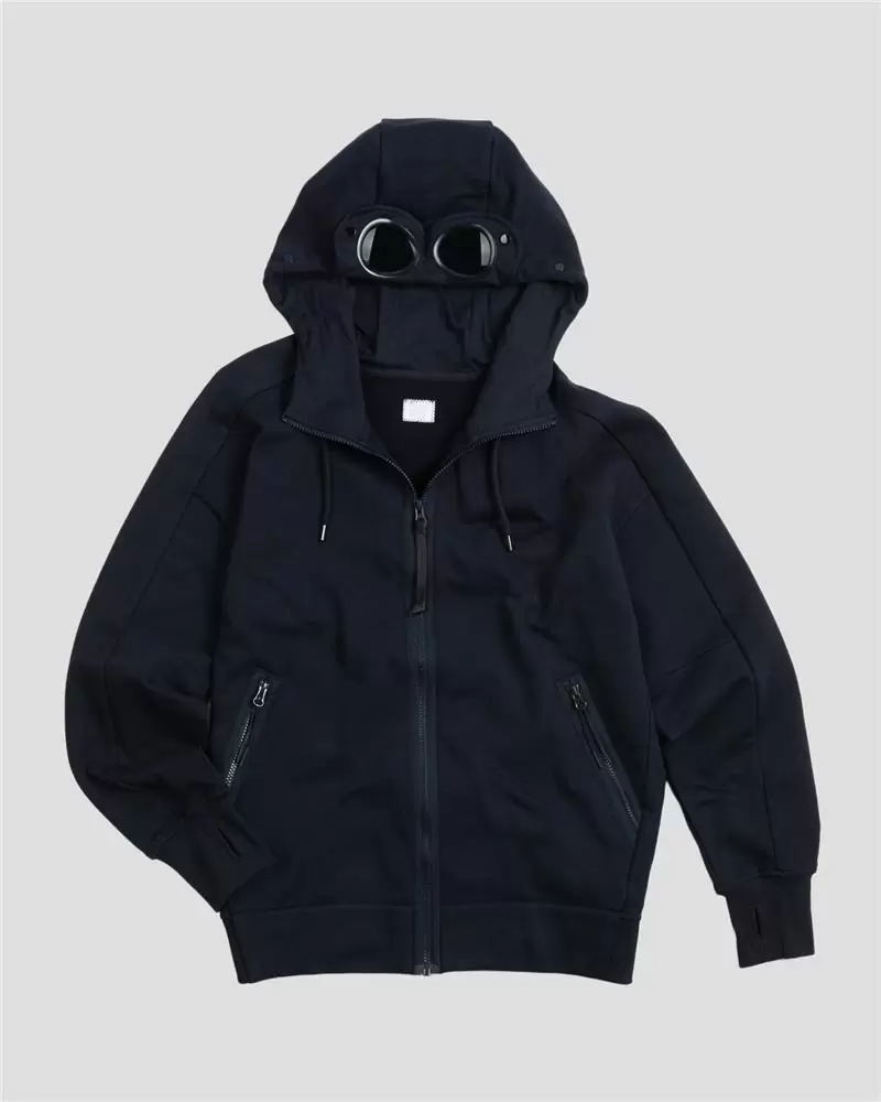 

Men's Hoodies & Sweatshirts Two Googles CP Mens Hoodie Brand Hood Casual Long Sleeve Jumpers Designer Company Top Sweatshirt Luxury Pullover, Black