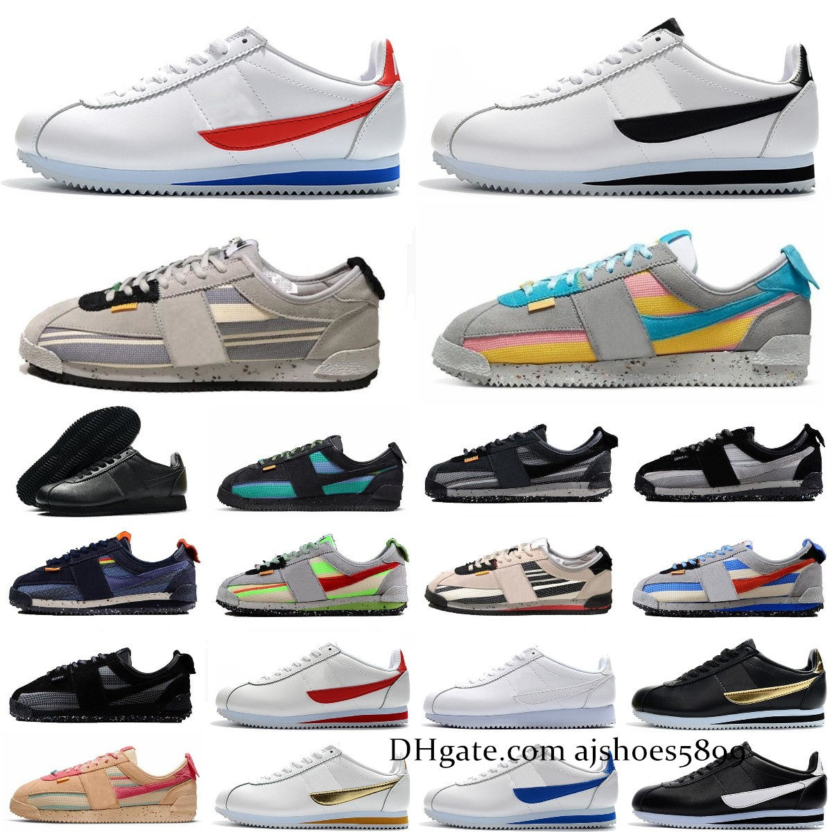 

Classic Cortez Boots Casual Shoes Union LA x Basic Premium Black Blue Lightweight Run Chaussures Cortezs Leather BT QS Platform Trainers mens womens sneakers, Box