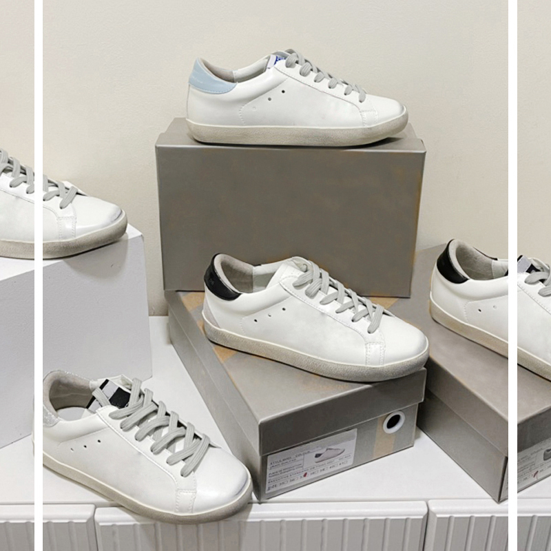 

Golden Designer Goose Star Brand Casual Shoes New Release luxury Shoes Italy Women Man Sneakers Sequin Classic White do-old dirty Fashion Shoes