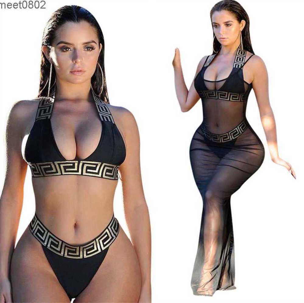 

Women' Swimwear Designer Women 2 Piece Bikini Sets Sexy Tankinis Halter Bra Underwears Briefs Swimsuits Bikini Summer Clothes cw5533, Green