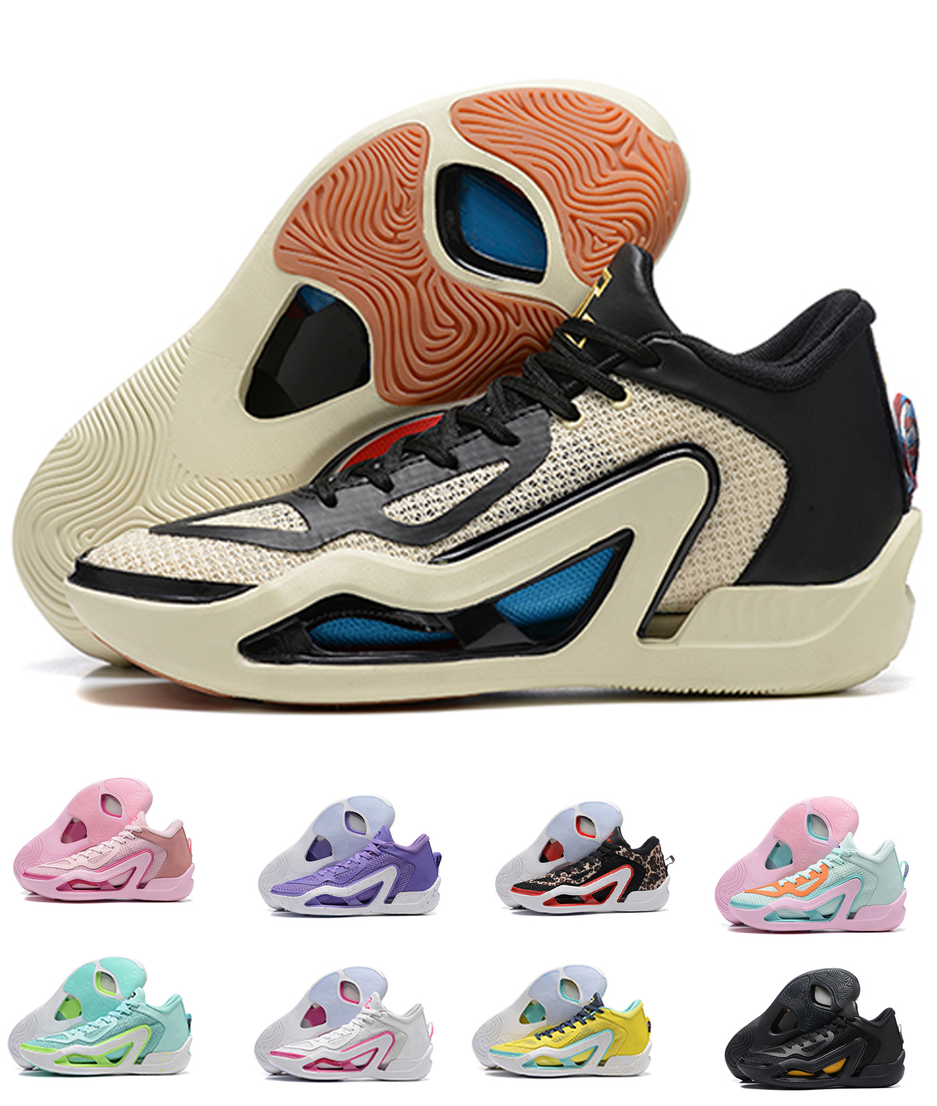 

WITH BOX Designer TATUM 1 Basketball Shoes Dropping Accepted Jayson Tatum Dropping Own Signature Sneakers Zoo ARCHER AVE Barbershop Pink Lemonade Men Shoe kingcaps, Celtss