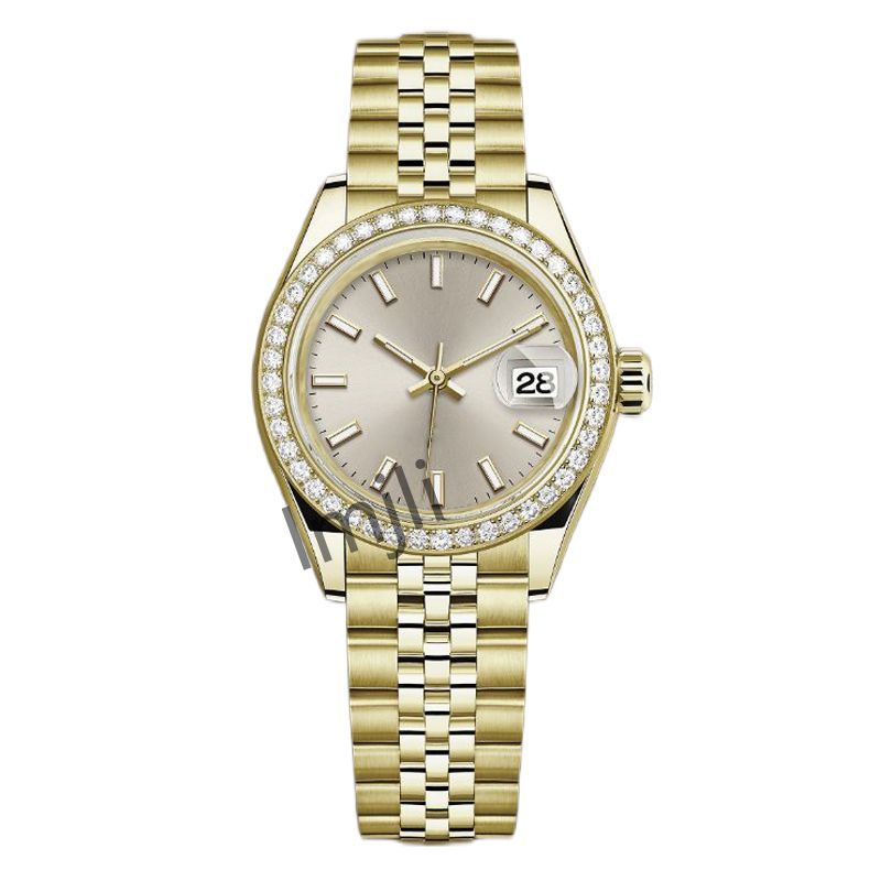 

Women's Watch classics Stainless Stainless Steel Strap Diamond WristWatch Waterproof for 28/31/36 de luxe WristWatches Gift, Tool
