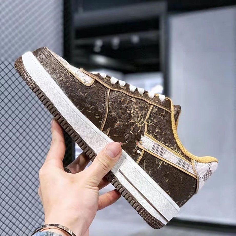 

Mens Monograms Brown Damier Azur Shoes Sandals Sneakers Runnings Force Low Us 13 1 Trainers Eur 47 Air Women Casual Big Schuhe MKJKMJ0000003