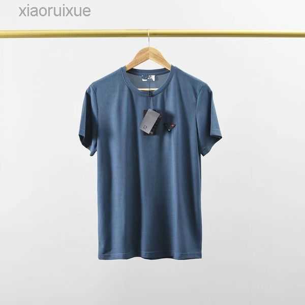 

Men' T-Shirts Summer Unisex Embroidery Simple Short Sleeve Casual Round Neck Couple Half Bottom T-shirt 19HB7D