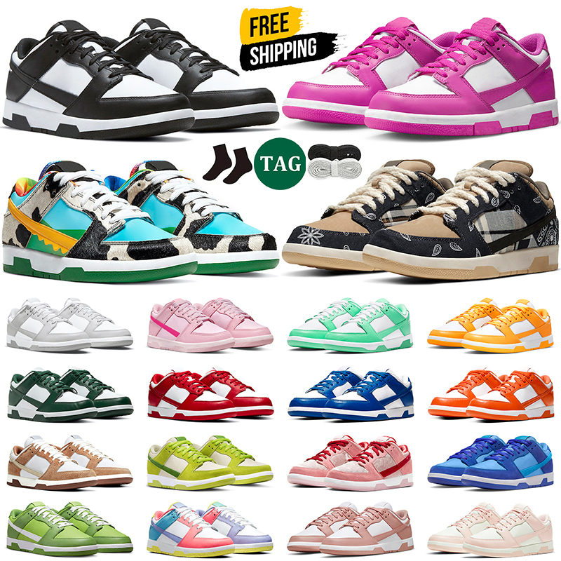 

Free Shipping Athletic Shoes for men women White Black Active Fuchsia Grey Fog Triple Pink UNC StrangeLove Syracuse Blue Raspberry mens trainer Panda sneakers, # 16