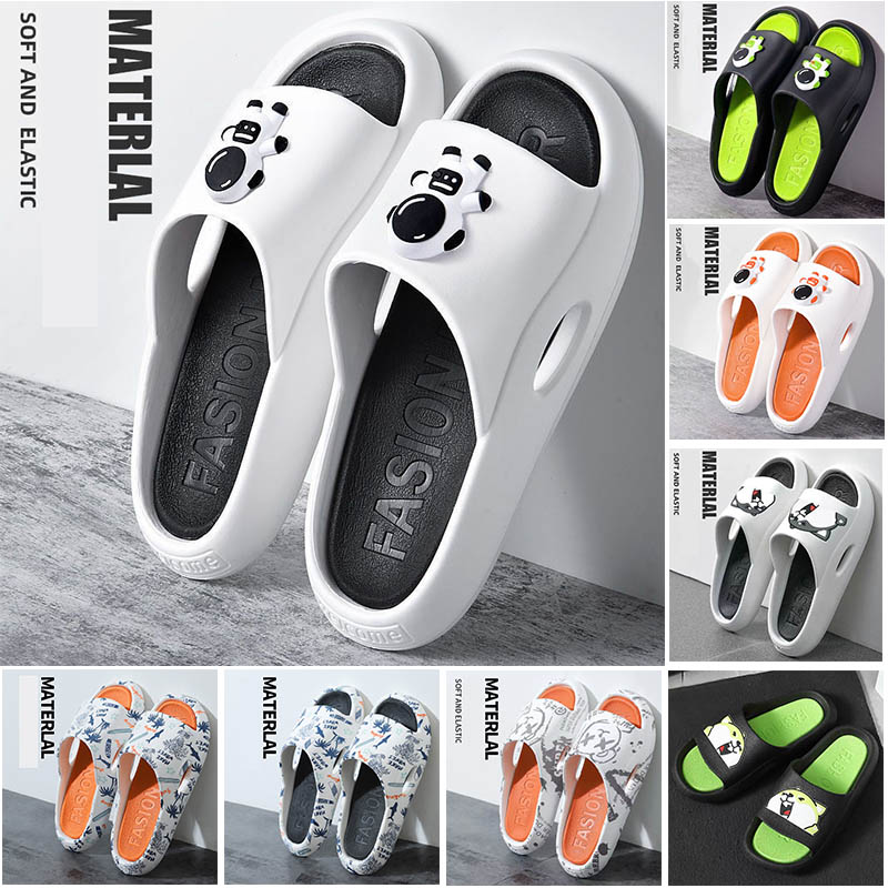 

Designer Cute Cartoon Slippers Mens Womens Slide Men Platform Animal Astronaut Sandals Luxury Summer Sandal Beach Ladies Fashion Women Causal Slipper 36-45