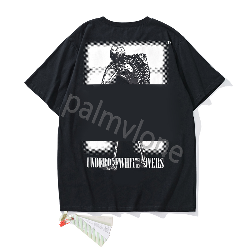 

Men's and Women's Designer offs T-shirts 2023 Summer New Men's T-shirts Loose, Cool, Breathable Solid Color Fashion Casual Short Sleeve white Cotton T-shirt Trend, The same as orginal