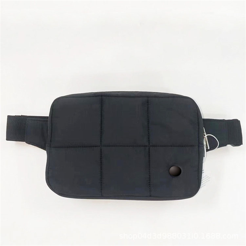 

Quilted Belt Bag with Adjustable Strap Waist Pouch Fanny Pack for Workout Running Travelling Hiking Upagrade Lulu with Logo, Beige