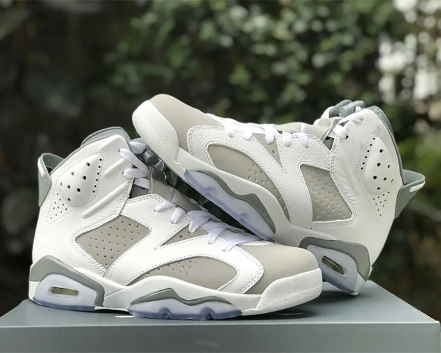 

2023 Basketball Shoes Jumpman 6s Cool Grey cut 6 White Medium Grey Men Fashion Trainers luxurys Designer Sneakers come With Box